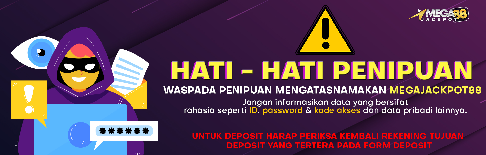 WASPADA PENIPUAN