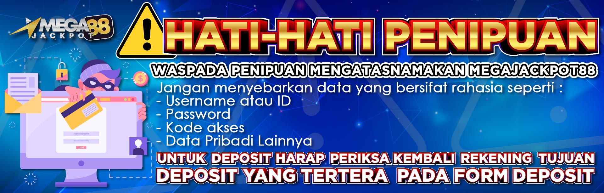 WASPADA PENIPUAN