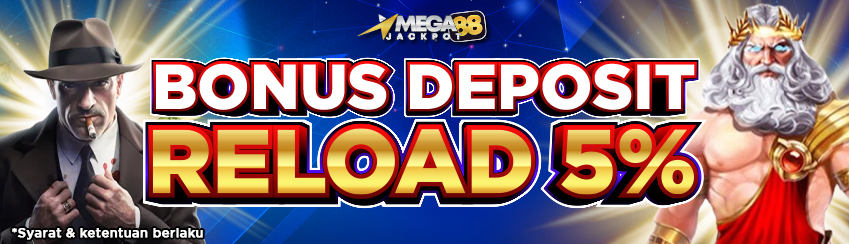 BONUS RELOAD 5% HARIAN SLOT